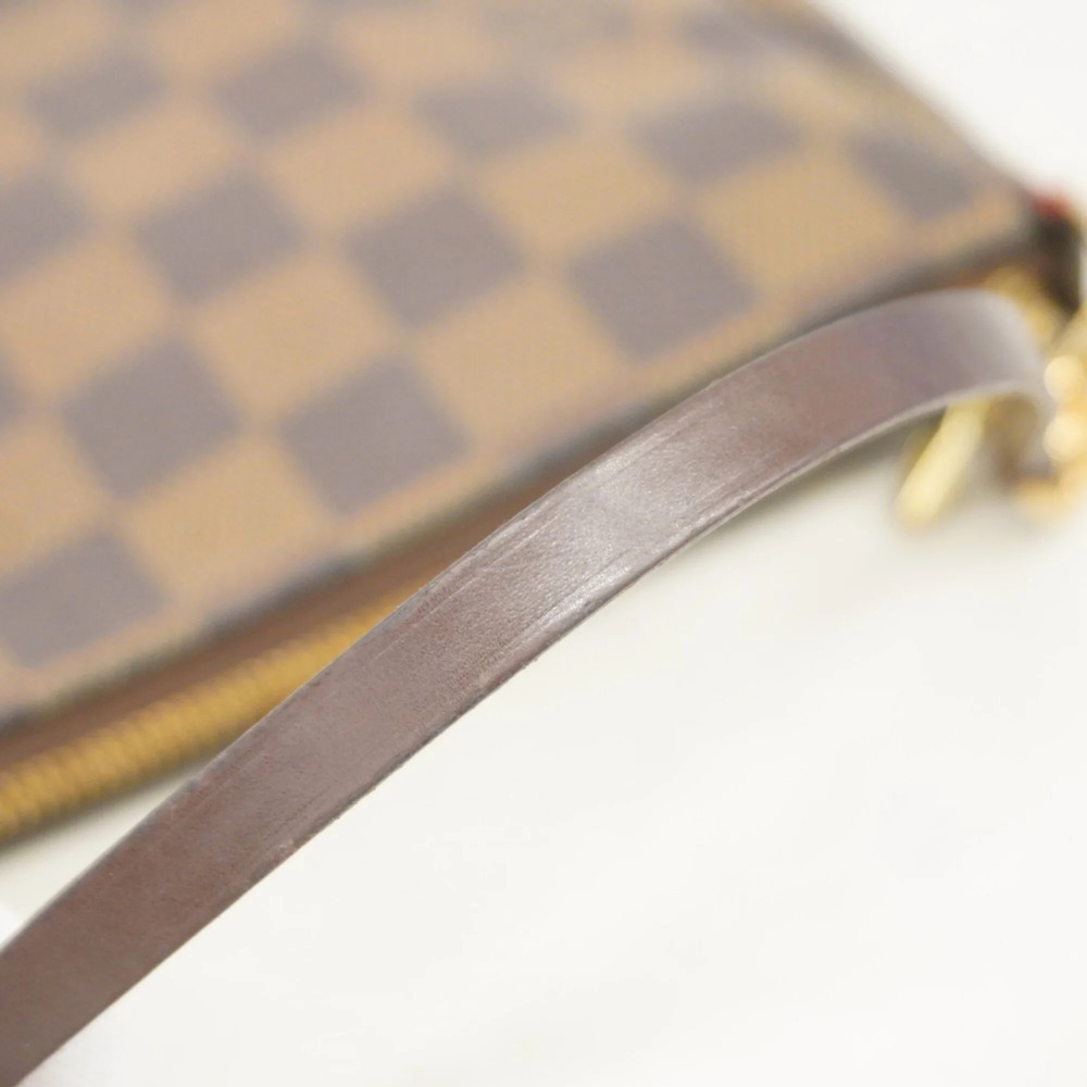 LOUIS VUITTON Brown Damier Pochette Pouch - Picture 7 of 8